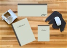 E&amp;Z Verlag GmbH - Schreibtisch-Set, m. 1 Kalender, m. 1 Beilage, m. 1 Beilage, 3 Teile