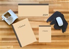 E&amp;Z Verlag GmbH - Schreibtisch-Set, m. 1 Kalender, m. 1 Beilage, m. 1 Beilage, 3 Teile