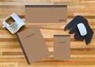 E&amp;Z Verlag GmbH - Schreibtisch-Set, m. 1 Kalender, m. 1 Beilage, m. 1 Beilage, 3 Teile