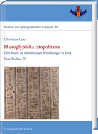 Christian Leitz - Hieroglyphika latopolitana