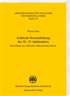 Werner Diem - Arabische Kerzendichtung des 10.-15. Jahrhunderts