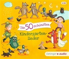 Kay Poppe, Bastian Pusch - Die 50 schönsten Kindergartenlieder, 3 Audio-CD (Livre audio)