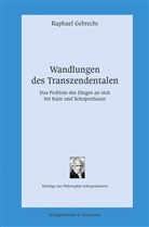 Raphael Gebrecht - Wandlungen des Transzendentalen