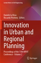 Daniele La Rosa, Privitera, Riccardo Privitera - Innovation in Urban and Regional Planning