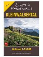 AVA-Verlag Allgäu GmbH - Zumstein Wanderkarte Kleinwalsertal