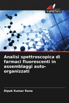 Dipak Kumar Rana - Analisi spettroscopica di farmaci fluorescenti in assemblaggi auto-organizzati