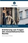 Nelson Sadoque Manhice - Erörterung von Fragen des mosambikanischen Rechts