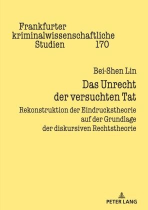 Bei-Shen Lin, Prof. Dr. Cornelius Prittwitz - Das Unrecht der versuchten Tat Rekonstruktion der Eindruckstheorie auf der Grundlage der diskursiven Rechtstheorie