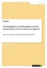 Anonym, Anonymous - Nachhaltigkeit als Einflussfaktor auf das Kaufverhalten im Generationenvergleich