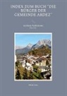 Alfred Götz - Index zum Buch "Die Bürger der Gemeinde Ardez"