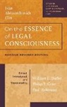 Ivan Aleksandrovich Il'in, William E. Butler, Philip T. Grier - On the Essence of Legal Consciousness