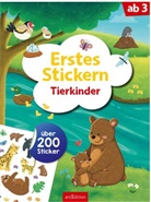 Sarah Dietz - Erstes Stickern - Tierkinder