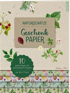 Maria Over - myNOTES Papeterie: Geschenkpapier Naturschätze