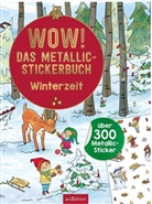 Maja Wagner - WOW! Das Metallic-Stickerbuch - Winterzeit