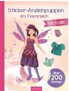Eva Schindler - Sticker-Anziehpuppen Metallic - Im Feenreich