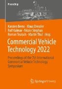 Karsten Berns, Klaus Dressler, Ralf Kalmar, Ralf Kalmar u a, Nicole Stephan, … - Commercial Vehicle Technology 2022 Proceedings of the 7th International Commercial Vehicle Technology Symposium