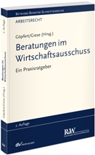 Giese, Katja Giese, Burkard Göpfert - Beratungen im Wirtschaftsausschuss