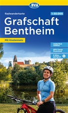 BVA BikeMedia GmbH, BVA BikeMedia GmbH - Radwanderkarte BVA Radwandern in der Grafschaft Bentheim 1:50.000, reiß- und wetterfest, E-Bike-geeignet, mit kostenlosem GPS-Download der Touren via BVA-website oder Karten-App