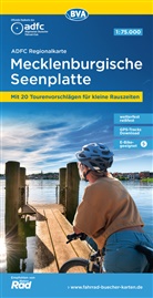 Allgemeiner Deutscher Fahrrad-Club e.V. (ADFC), Bike, BVA BikeMedia GmbH, Allgemeiner Deutscher Fahrrad-Club e V (ADFC - ADFC-Regionalkarte Mecklenburgische Seenplatte 1:75.000, reiß- und wetterfest, mit kostenlosem GPS-Download der Touren via BVA-website oder Karten-App