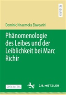 Dominic Nnaemeka Ekweariri - Phänomenologie des Leibes und der Leiblichkeit bei Marc Richir