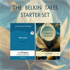 Alexander S. Puschkin, EasyOriginal Verlag, Ilya Frank - The Belkin Tales (with audio-online) - Starter-Set - Russian-English,  2 Teile