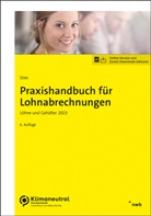 Sabine Schütt, Markus Stier - Praxishandbuch für Lohnabrechnungen