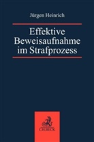 Jürgen Heinrich - Effektive Beweisaufnahme im Strafprozess