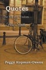 Peggy Kopman-Owens - QUOTES The Wit and Wisdom of Paris Sleuths
