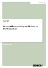 Anonym - Grammatikvermittlung mit Liedern im DaF-Unterricht