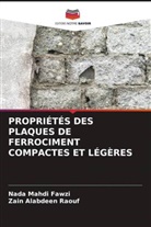 Nada Mahdi Fawzi, Zain Alabdeen Raouf - PROPRIÉTÉS DES PLAQUES DE FERROCIMENT COMPACTES ET LÉGÈRES