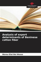 Worou Eliel Boi Wosso - Analysis of export determinants of Beninese cotton fiber