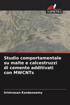 Srinivasan Kandaswamy - Studio comportamentale su malte e calcestruzzi di cemento additivati con MWCNTs