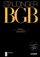 Markus Stoffels - J. von Staudingers Kommentar zum Bürgerlichen Gesetzbuch mit Einführungsgesetz und Nebengesetzen. Recht der Schuldverhältnisse - Buch 2: Leasing