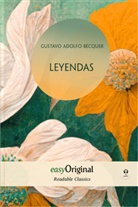 Gustavo Adolfo Bécquer, EasyOriginal Verlag - Leyendas (with audio-online) Readable Classics Geschenkset + Marmorträume Schreibset Basics, m. 1 Beilage, m. 1 Buch