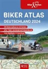 Bikerbetten - TVV Touristik Verlag GmbH, Bikerbetten - TVV Touristik Verlag GmbH - Biker Atlas DEUTSCHLAND 2024