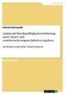 Patrick Schwandt - Analyse der Berufsunfähigkeitsversicherung unter steuer- und sozialversicherungsrechtlichen Aspekten