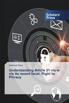 Harmeet Kaur - Understanding Article 21 vis-a-vis its recent facet: Right to Privacy