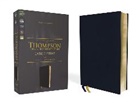 Zondervan - NASB, Thompson Chain-Reference Bible, Large Print, Leathersoft, Navy, 1995 Text, Red Letter, Comfort Print