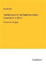 Rudolf Wolf - Vierteljahrsschrift der Naturforschenden Gesellschaft in Zürich