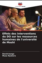 David Aunga, Musa Nyakora - Effets des interventions du DO sur les ressources humaines de l'université de Moshi