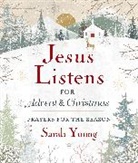 Sarah Young - Jesus Listens For Advent and Christmas, Padded Hardcover, With Full