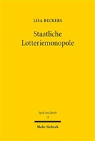 Lisa Deckers - Staatliche Lotteriemonopole