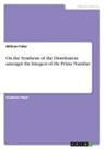 William Fidler - On the Synthesis of the Distribution amongst the Integers of the Prime Number Counting Function, pi(k), viewed as a Geometric Object
