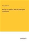 Franz Hartmann - Beitrag zur Litteratur über die Wirkung des Chloroforms