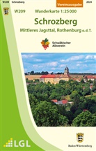 Schwäbischer Albverein e V, Schwäbischer Albverein e. V., Schwäbischer Albverein e.V. - W209 Schrozberg - Mittleres Jagsttal, Rothenburg o.d.T.