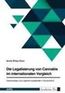 Anne Elisa Zorn - Die Legalisierung von Cannabis im internationalen Vergleich. Gesetzeslage und Legalisierungsdebatte in Deutschland