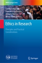 Lorella Congiunti, Francesco Lo Piccolo, Antonio Russo, Antonio Russo et al, Mario Serio - Ethics in Research