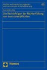 Ann-Kathrin Klee - Die Rechtsfolgen der Nichterfüllung von Investorenpflichten