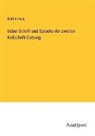 Martin Haug - Ueber Schrift und Sprache der zweiten Keilschrift-Gattung
