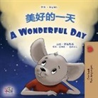 Kidkiddos Books, Sam Sagolski - A Wonderful Day (Chinese English Bilingual Children's Book - Mandarin Simplified)